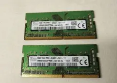 2枚セット/SK hynix メモリ DDR4 8GB / PC4-2666V - メルカリ