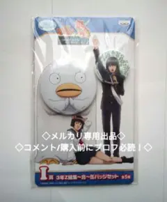 ラスト1点！ 銀魂　3年Z組集合 缶バッジセット 　桂小太郎　エリザベス