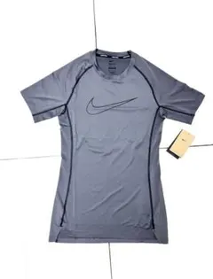 【ナイキプロ NIKE PRO】半袖コンプレッションTシャツ グレー DF 新品