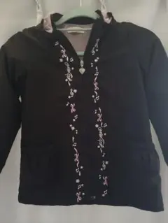 mezzopiano ナイロンジャケット ウィンドブレーカー 130 黒