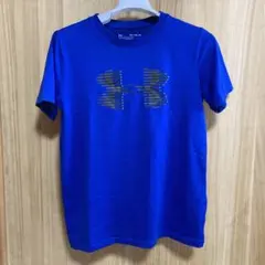 アンダーアーマー　ジュニア用Tシャツ青 HeatGear YXL 160cm