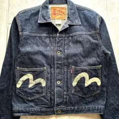 お*む様 EVISU Paris デニムジャケット Gジャン 38 - メルカリ