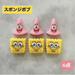 デコ パーツ ネイル アメキャラ 6点