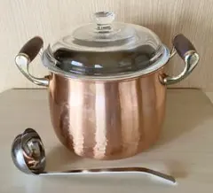 新光金属 COPPER 100 銅製 しゃぶしゃぶ鍋 22cm - メルカリ