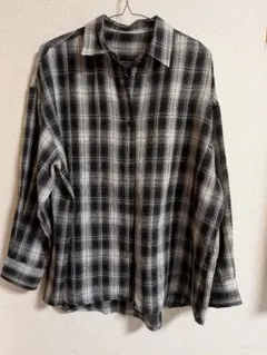 【INGNI】 チェック柄 長袖シャツ Mサイズ
