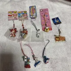 キャラクター ストラップ 8個セット