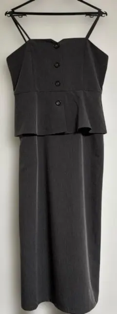 グレージャンパースカート