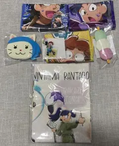 忍たま　セガラッキーくじ　綾部喜八郎 浜守一郎　マフラータオル　アクスタ　乱太郎