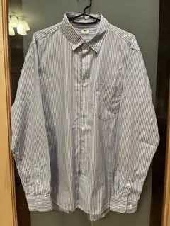 UNIQLO ストライプ 長袖シャツ Sサイズ