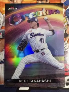 topps finest npb 高橋奎二 インサートカード creaters