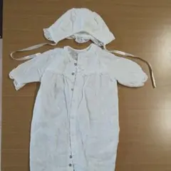 赤ちゃん セレモニードレス ベビードレス 帽子付き