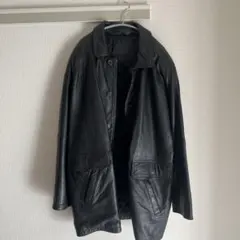 レザージャケット ラムレザー ミドル ミドル ロング 羊革