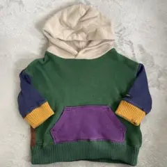 F.O.KIDS カラフルフード付き トレーナー 80cm