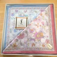 イヴ・サンローラン レディースハンカチ2枚セット