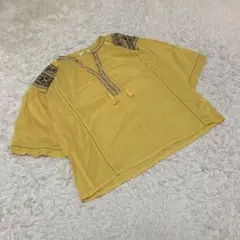 relume JOURNAL STANDARD プルオーバーシャツ　綿素材　黄