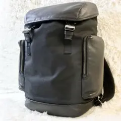 COACH コーチ レザー バックパック リュック ブラック メンズ ビジネス