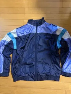 最終値下げ BALENCIAGA トラックジャケット ネイビー／ホワイト - メルカリ