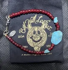 BW Real Turquoise Antique Red Bead Braceのサムネイル