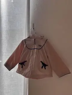 フード付きピンクアウター 90cm