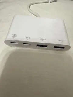 エレコム Ｔｙｐｅ−Ｃコネクタ搭載ＵＳＢハブU3HC-A424P10WH