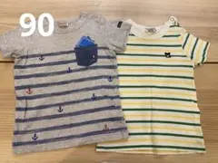 90 ミキハウス　ダブルビー　Tシャツ