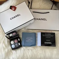 シャネル　レ キャトル オンブル19デニムドリーム新品箱付ショッパー、チャーム付