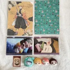 鬼滅の刃 クリアファイルとマスコットセットとシール