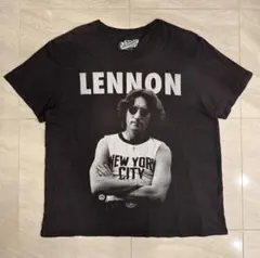 THE BEATLES】ジョンレノン 新品 サイズL 数量限定 ブラック - メルカリ