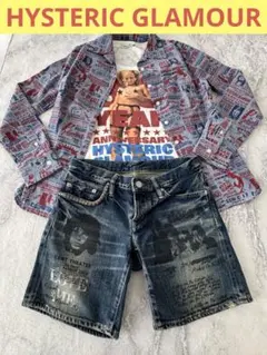 【キムラ】HYSTERIC GLAMOUR デニムショートパンツ S キムラ様専用】HYSTERIC GLAMOUR デニムショートパンツ S - メルカリ