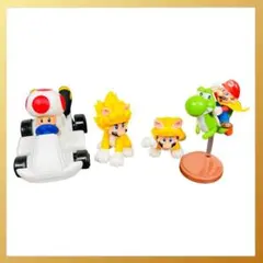 スーパーマリオフィギュア まとめ売り マリオカートキノピオ ネコマリオ ヨッシー