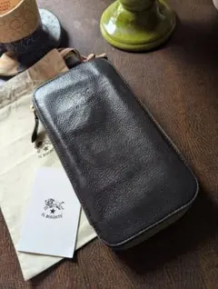 イルビゾンテ【限定モデル】ジップラウンドロングウォレット バイカラー 男女兼用