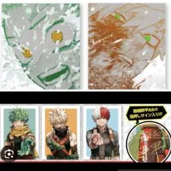 ヒロアカ 原画展 A2 ポスター B2 リッチポスター 5枚セット