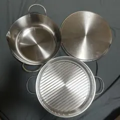 【未使用】三菱 IHクッキングヒーター専用 グリルディッシュ 3点セット