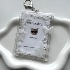 トレカキーホルダー　韓国　y2k トレカ　レジンデコ　トレカケース b05