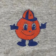 【USA製】 STX キャラクターTシャツ グレー 古着 袖シングル 裾ダブル