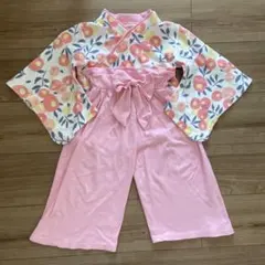 袴セットアップ　100サイズ　女の子のサムネイル