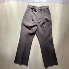 テーパードパンツ　ブラウン　サイズL ローリーズファーム