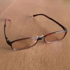 JINS PC ハイコントラストレンズ ブルーライトカット スクエア (度なし)