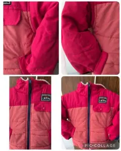 ２枚セットBREEZE ダウンコート 110サイズ ピンク　ユニクロ120サイズ