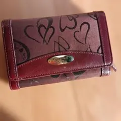 Petunia Pickle Bottom ハート柄二つ折り財布