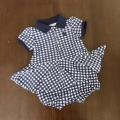 ✨美品✨　Polo Ralph Lauren ギンガムチェックロンパース