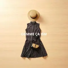 COMME CA ISM　春夏　ドット柄　ワンピース