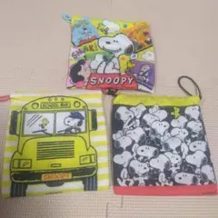 スヌーピー 巾着袋 3点セット