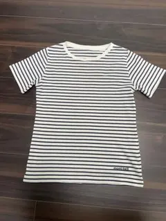 モンベル　Mサイズボーダーシャツ