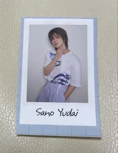 INI 写真集 Viva la vita タワレコ 特典ステッカー 佐野雄大