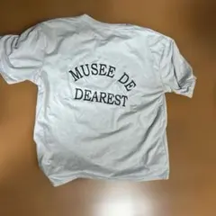 MUSEE DE DEAREST 半袖 Tシャツ ライトグレー L