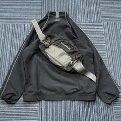 90s~ OLD mont-bell ウエストバッグ Y2K テック アウトドア