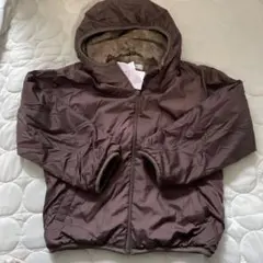 新品タグ付き120cm ウィンドブレーカー　裏シャギージップパーカージャンパー