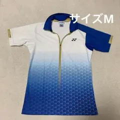 YONEX ヨネックス ポロシャツ ユニフォーム ハーフジップ バドミントン M