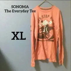 海外古着 SONOMA The Everyday Tee XL ピンク